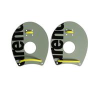 Arena Elite Paleta de mano unisex para adultos para hombres y mujeres, equipo de ejercicio de piscina para natación y entrenamiento técnico, verde salvia/lima ártica, talla M