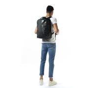 ARENA Fast Urban 30 All Black Mochila de Piscina, Natación, Gimnasio, Deporte, Ocio, Compartimento para PC, Tejido Resistente, Tirantes Acolchados, Bolsa para Ropa Mojada, 30 Litros