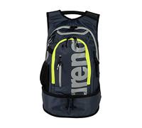 arena Fastpack 3.0 Bolsa Deportiva para Natación, Playa, Gimnasio y Deporte, Bolsa de Viaje de Tejido Hidrófugo con Tirantes Acolchados, Compartimento para Zapatos y Ropa Mojada, 40 L
