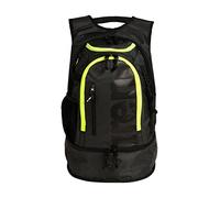 arena Fastpack 3.0 Bolsa Deportiva para Natación, Playa, Gimnasio y Deporte, Bolsa de Viaje de Tejido Hidrófugo con Tirantes Acolchados, Compartimento para Zapatos y Ropa Mojada, 40 L