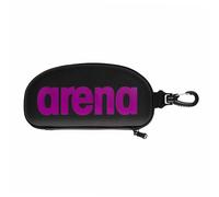ARENA - Funda rígida Unisex para Gafas de natación, con Clip, Negro/púrpura, TU, clásica, Negro/púrpura, Talla única, clásica, Negro/Morado, Taille Unique, Clásico