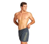 Arena Fundamentals Logo Boxer Asphalt-soft Green-white Talla: M | Bañadores Outlet | Hombre | Verde