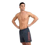 ARENA Fundamentals Logo Boxer, Swim Trunks Hombre, Asphalt-nespola, L