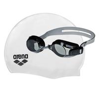 ARENA Gafas Pool Set Natación, Unisex Adulto, Silver Smoke, Talla Única