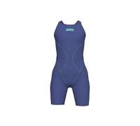 ARENA Girls' Powerskin Impulso Kneeskin Swim Racing Suit Open Back Short Leg Traje de baño de una Sola Pieza Niñas (Pack de 1)