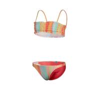 Arena - Girls Water Print Bikini Bandeau, Dos Piezas Chicas, MULTISTRIPES,