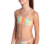 Arena Girls' Water Print Bikini Bandeau Multistripes Talla: 10-11 | Bañadores Outlet | kids