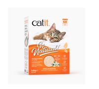 Arena Go Natural de vainilla para gatos - Catit - Cantidad: 5,6 kg