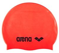 ARENA Gorro de natación clásico Unisex de Silicona, Gorro de natación para Mujer y Hombre, Gorro de natación con Borde Reforzado, Gorro Suave y Resistente
