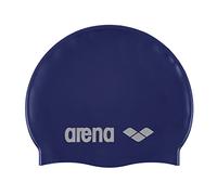 Arena Gorro de natación clásico unisex de silicona suave para entrenamiento intensivo, cómodo, antideslizante, gorro de natación para pelo largo