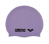 Arena Gorro de natación clásico unisex de silicona suave para entrenamiento intensivo, cómodo, antideslizante, gorro de natación para pelo largo