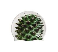 arena Gorro de natación de Silicona HD Unisex para Adultos, Entrenamiento y Carreras, 100% Silicona, sin Arrugas, Cactus
