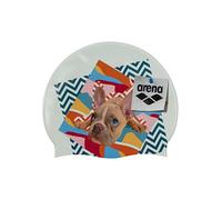 Arena Gorro de natación de Silicona HD Unisex para Adultos, Entrenamiento y Carreras, 100% Silicona, sin Arrugas, Thoreau
