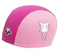 ARENA Friends Kids Polyester Cap Swim Caps, Unisex-Youth, Pink, TU