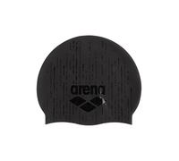 Arena Gorro de natación Unisex de Silicona Brillante para Mujeres y Hombres, Entrenamiento intensivo, Duradero, Suave, elástico, Negro/Azul