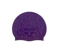 Arena Gorro de natación Unisex de Silicona Brillante para Mujeres y Hombres, Entrenamiento intensivo, Duradero, Suave, elástico, Ciruela/Violeta