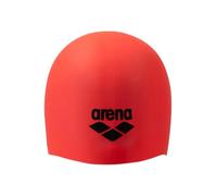 Arena Gorro de natación Unisex de Silicona para Cabello Largo, cómodo, Extra Suave, de Alta Elasticidad, para Mujeres y Hombres, Uso Diario y Entrenamiento, Coral Brillante/Asfalto