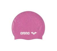 Arena Gorro de natación Unisex Reciclado de Silicona clásico para Mujeres y Hombres, Entrenamiento intensivo y Carreras cómodo Gorro de natación de Pelo Largo, Rosa/Multicolor