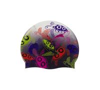 Arena HD Gorro de natación Unisex de Silicona elástica para Adultos, Entrenamiento, Deportes acuáticos, Fitness, natación, protección contra el Cloro, Sombrero de Piscina para Uso frecuente, Tortugas