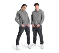 Arena Icons Hooded Sweat Solid Darkgrey Melange-white-bla Talla: M | Sudaderas con capucha Outlet | Unisex | Gris