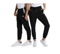 Arena Icons Pant Solid Pantalones de chándal, Negro/Blanco/Negro, XL Unisex Adulto