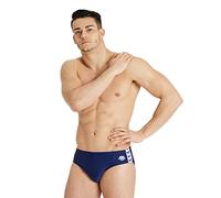 Arena Icons Solid Bañador slip para hombre, Navy, 95