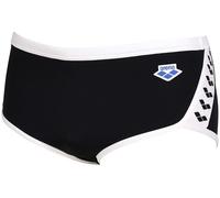 Arena icons swim low waist short solid black/white xl - uk38