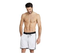 Arena Icons Team Stripe Unisex Bermuda White-black Talla: M | Bañadores Outlet | Hombre | Blanco