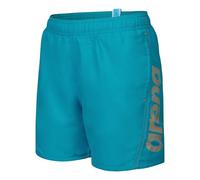 ARENA Jungen Fundamentals Logo Jr Boxer R Swim Trunks (1 unidad), -830 Tuquoise-parrot, 128