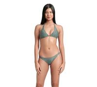 ARENA Losange Bikini Mujer Triangular, Traje de Baño en Tejido Elástico Reciclado de Secado Rápido, Bikini para Playa y Piscina con Copas Extraíbles, Top y Braguitas con Lazos