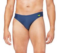 ARENA M Santamarias - Slip de natación para Hombre, Gris (Shark/Lime), 75
