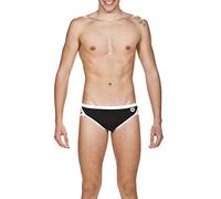 Arena M Team Stripe Brief Brief, Hombre, black-white, 55