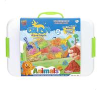 ColorBaby Crush! Maletín Arena mágica, 3 Bolsas Arena de Colores, Moldes Animales y Dinosaurios, Herramientas, No tóxico, Mesa sensorial, Motricidad Fina, Juguetes niños 3 años (39583)