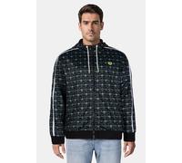Arena Man Hoodie Full Zip A-afm819s23 Black Aop Talla: M | Chaquetas Finas Outlet | Hombre | Negro
