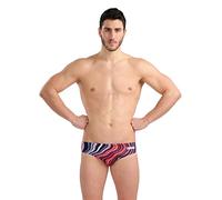 ARENA Marbled Navy Red Multi 140 - Bañador