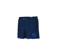 Arena Men's Big Logo Borders Beach Short Playa, Navy-Royal, XL