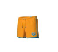 Arena Men's Big Logo Borders Beach Short Playa, Parrot-Turquoise, L