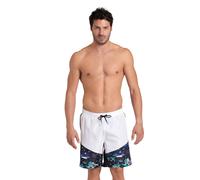Arena Men's Fun Planet Bermuda Panel White-black-multi Talla: S | Outlet | Hombre | Blanco