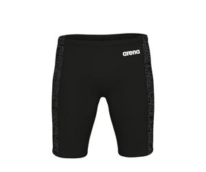 ARENA Men's Snakeskin Swim Jammer Black-Team Black - 8