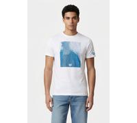 Arena Men's T-shirt Solid Cotton White-water Monogram Talla: M | Bañadores Outlet | Hombre | Blanco