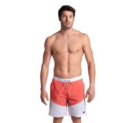 Arena Men's Team Stripe Bermuda Panel White-calypso Coral-bl Talla: M | Bañadores Outlet | Hombre | Blanco
