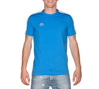 Arena Men's Team Stripe T-Shirt, Royal - White (US), S