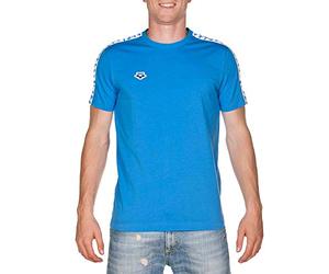 Arena Men's Team Stripe T-Shirt, Royal - White (US), S