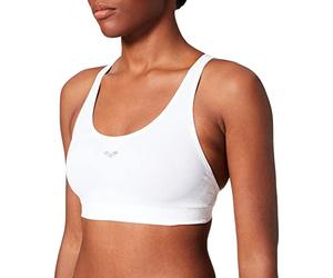 Arena Metis Sostén Deportivo Arena Para Mujer Metis Baja Sujeción Copa B, Mujer, white, 85