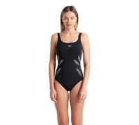 Arena Milena Wing Back Traje de Baño de una Pieza para Mujer, Copa B, Bañador Moldeador, Tecnología de Power Mesh y Tejido Sensitive Resistente al Cloro, Copas Fijas y Tirantes Ajustables
