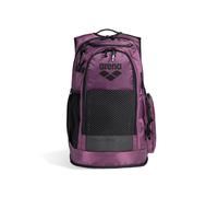 Arena All Set - Mochila Deportiva de natación, Atletas, Gimnasio, Multideporte, Mochila de día, Bolsa de Equipo de Entrenamiento de Gran tamaño para Adolescentes, Hombres y Mujeres, 45 litros, Morado
