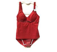 ARENA Mujer Bañador Set Manuela Tankini Bañador Rojo D36
