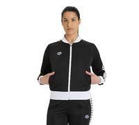 Arena Mujer Icons Relax IV Team Chaqueta Not Applicable, Black/White/Black, S
