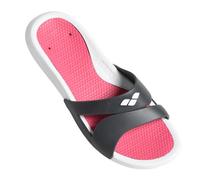 Arena Nina Badelatschen Sandalen Badeschuhe G/M WHITE/GREY/MAGENTA
