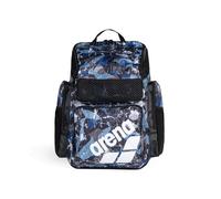 Arena One Go - Mochila Deportiva para Nadadores, Atletas, Gimnasio, Multideporte, Mochila de día, Equipo de Entrenamiento, Bolsa de natación para Hombres y Mujeres, 45 litros, Rayada